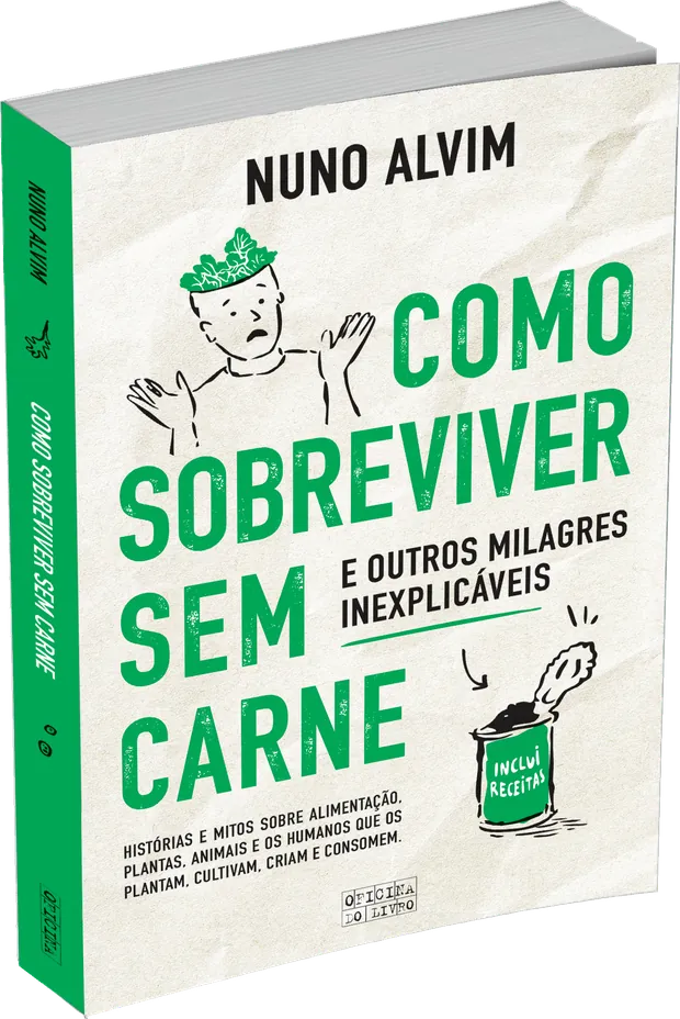 O livro Como Sobreviver Sem Carne, de Nuno Alvim